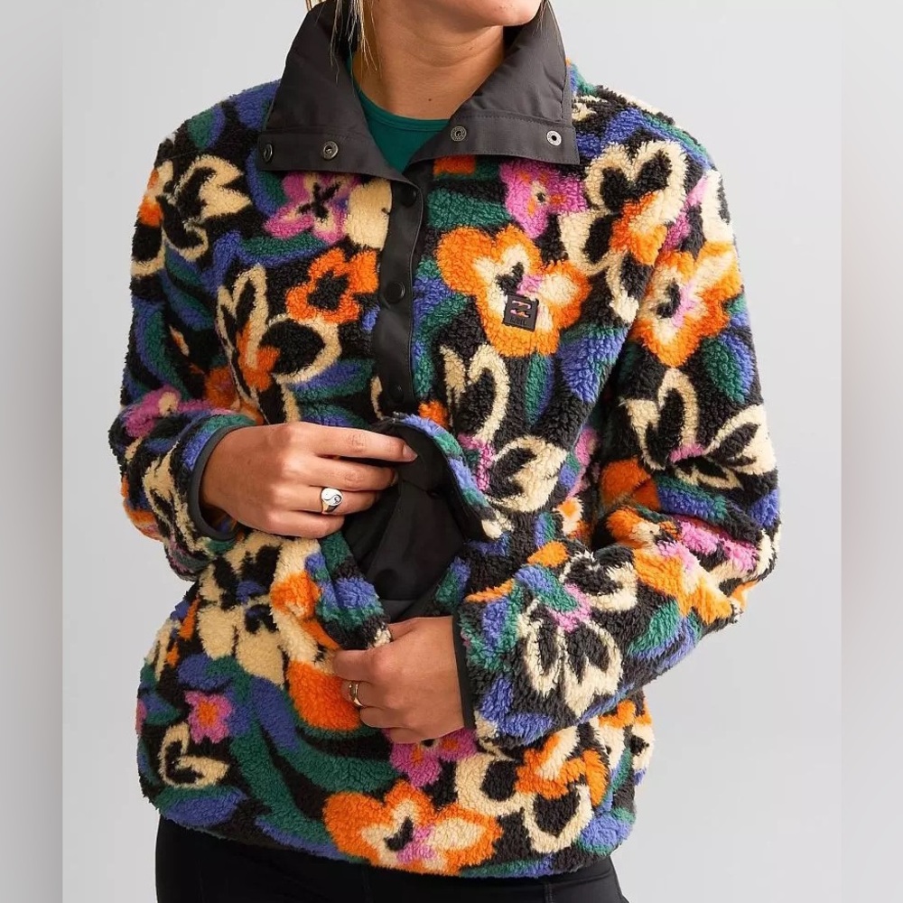 Billabong 'Switchback' Sherpa Pullover